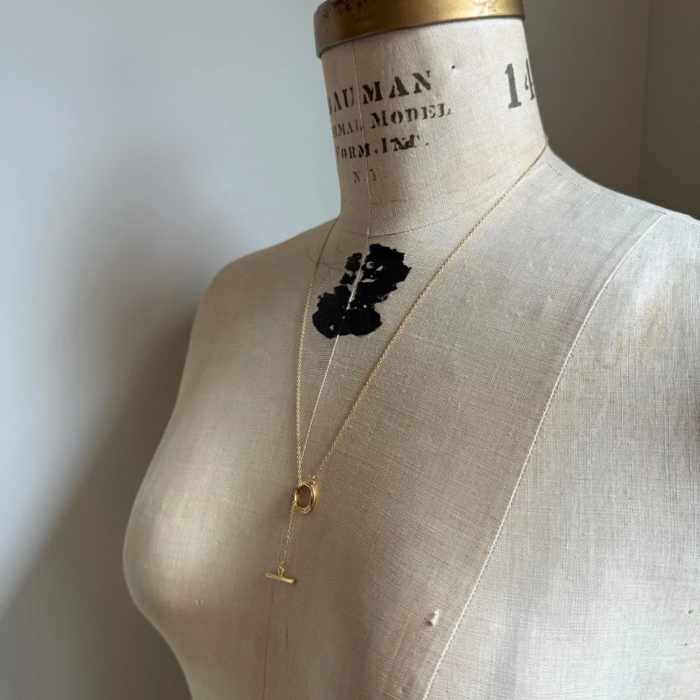 Stilnest Useless Gold Vermeil Necklace - Picture 2 of 10